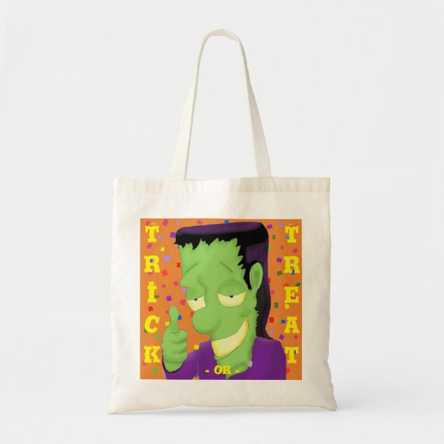 Bolsa Tote Frankencool Halloween Tote Bag (Frente)