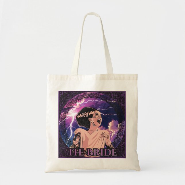 Bolsa Tote Frankenstein e sua Noiva (Frente)