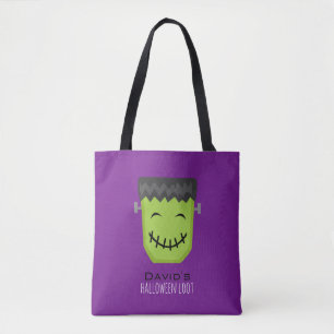 Bolsa Tote Frankenstein legal caçoa o Dia das Bruxas
