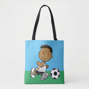 Bolsa Tote Franklin Jogando Futebol