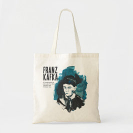 Bolsa Tote Franz Kafka Retrato com texto personalizado | Book