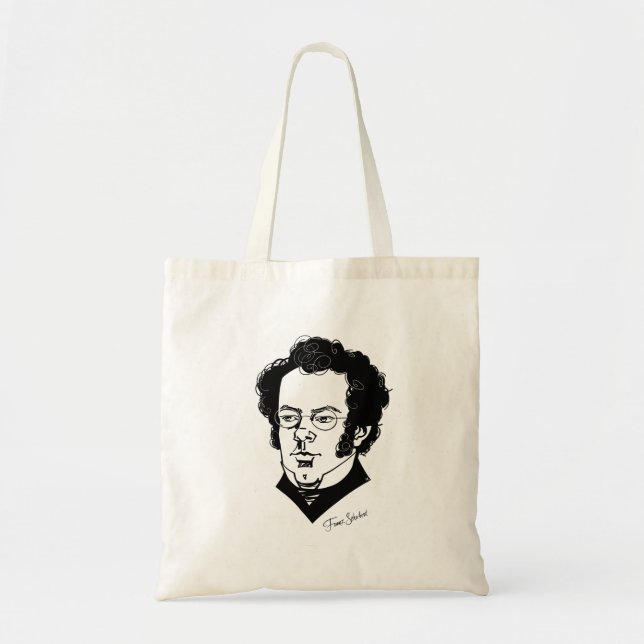 Bolsa Tote Franz Schubert (Frente)
