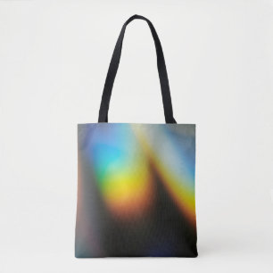 Bolsa Tote Frasco de plástico azul e amarelo