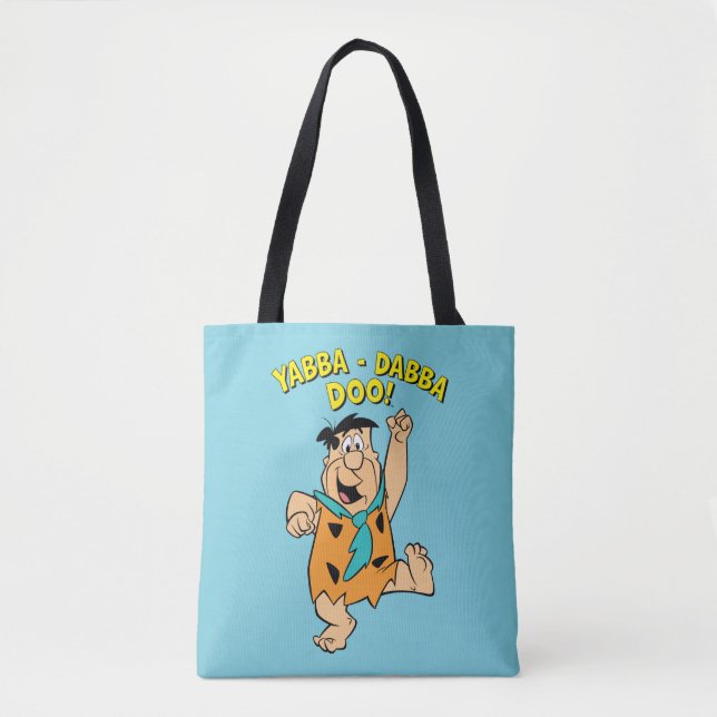 Bolsa Tote Fred Flintstone Yabba-Dabba Doo! (Frente)