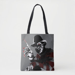 Bolsa Tote Freddy vs Jason   Freddy Ver Vermelho