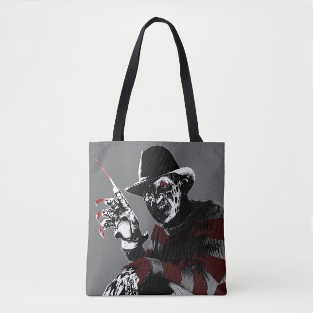 Bolsa Tote Freddy vs Jason | Freddy Ver Vermelho (Frente)