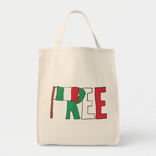 Bolsa Tote Free Italy - Italexit (Frente)