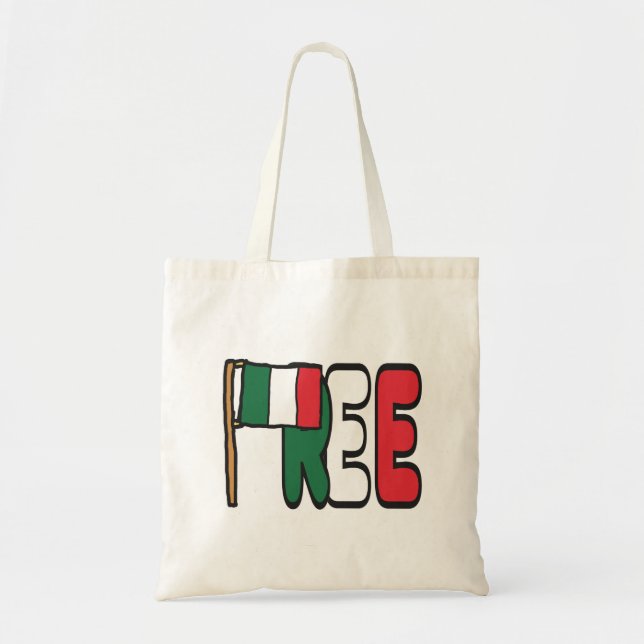 Bolsa Tote Free Italy - Italexit (Frente)