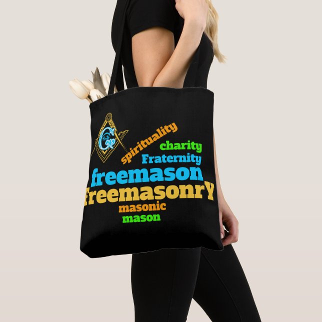 Bolsa Tote Freemasonry (Close Up)