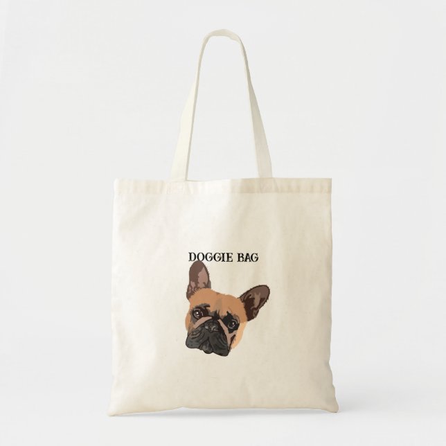 Bolsa Tote French Bulldog  (Frente)