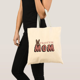 Bolsa Tote Frenchie Mãe Francês Bulldog Lover