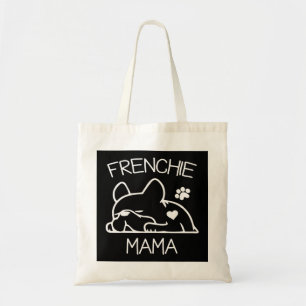Bolsa Tote Frenchie Mama T French Buldogue para mulher esposa