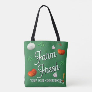 Bolsa Tote Fresco da fazenda, compre no seu bairro