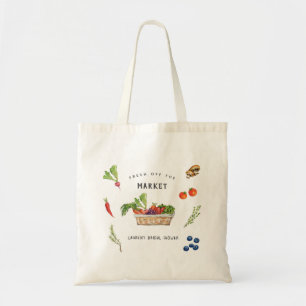 Bolsa Tote Fresco do Chá de panela de mercado