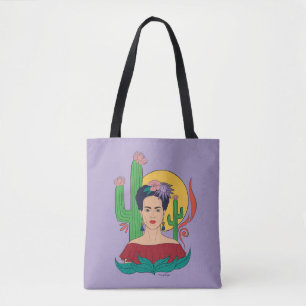 Bolsa Tote Frida Kahlo Desert Graphic