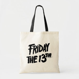 Bolsa Tote Friday the 13th   Stacked Painted Logo