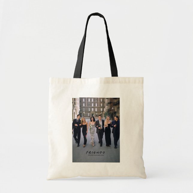 Bolsa Tote FRIENDS™ | Casais com Roupas Formais (Frente)