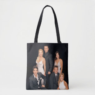 Bolsa Tote FRIENDS™   Grupo em Trajes Formais Preto e Branco