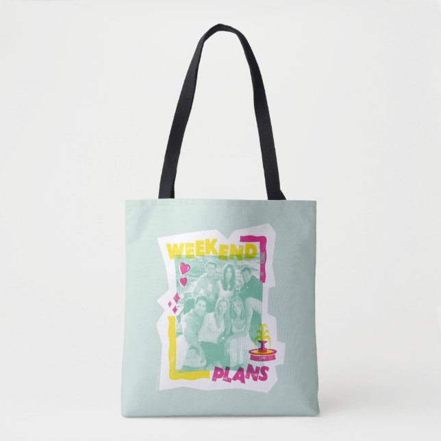 Bolsa Tote FRIENDS™ | Planos de Fim de Semana (Frente)