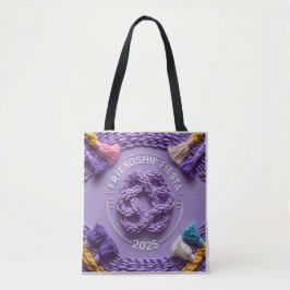 Bolsa Tote Friendship Raffia Fiesta