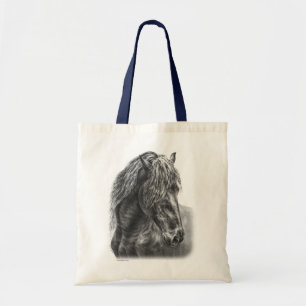 Bolsa Tote Frísia Horse Retrait Wavy Mane