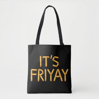 Bolsa Tote Fritas de Sexta-feira