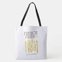 Fritas Francesas Engraçadas Adoram Saco