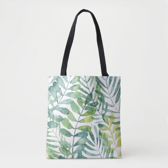 Bolsa Tote Frond Waltz - Palm Frond Leaves (Frente)