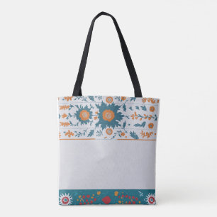 Bolsa Tote Fronteira Floral
