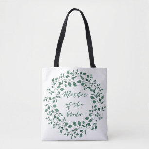Bolsa Tote Frota das folhas verdes Mãe da Noiva