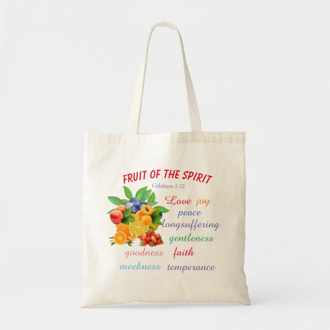 Bolsa Tote Fruit of the Spirit (Frente)