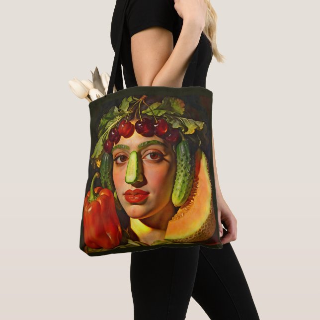 Bolsa Tote Fruits of Expression – A Surreal Portrait (Close Up)