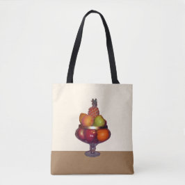 Bolsa Tote Fruta Bowl com suporte