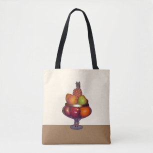 Bolsa Tote Fruta Bowl com suporte