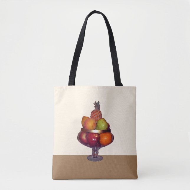 Bolsa Tote Fruta Bowl com suporte (Frente)
