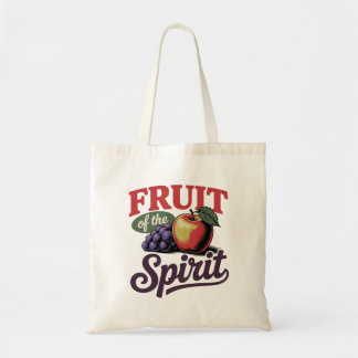 Bolsa Tote Fruta da Tee Retrora de Uvas de Maçã Espirituosa