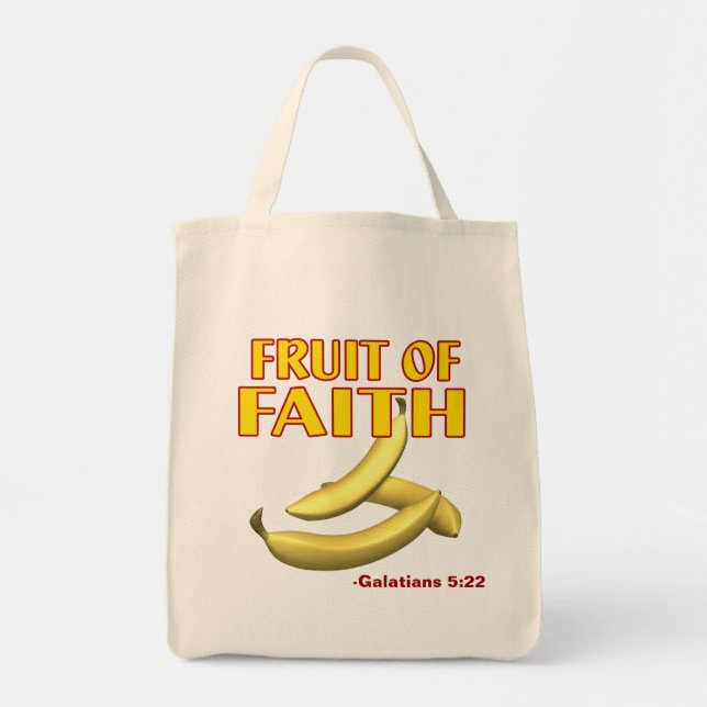 Bolsa Tote Fruta de Fé (Frente)