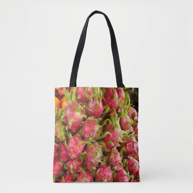 Bolsa Tote Fruta do Dragão | Mercado Can Duoc (Frente)