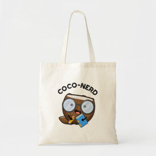 Bolsa Tote Fruta Engraçado nerd Coquinho do Coco