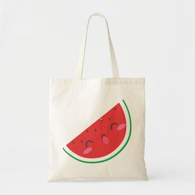Bolsa Tote Fruta, melancia, fofo (Frente)