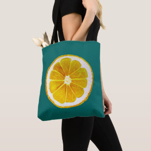 Bolsa Tote fruta Pop amarelo-limão