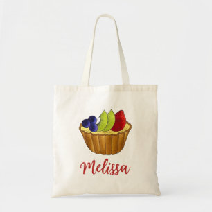 Bolsa Tote Fruta Tart French Paery Chef Personalizado Baking