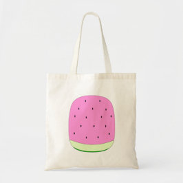 Bolsa Tote Fruta Watermelon Kawaii ao quadrado