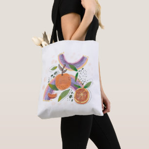 Bolsa Tote frutas arco-íris
