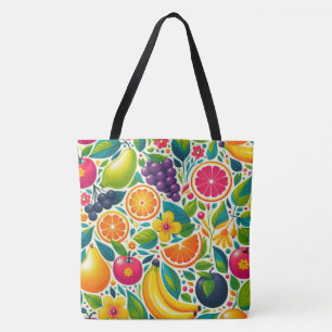 Bolsa Tote Frutas coloridas