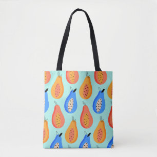 Bolsa Tote Frutas de Citrinos Cons Summer Vintage