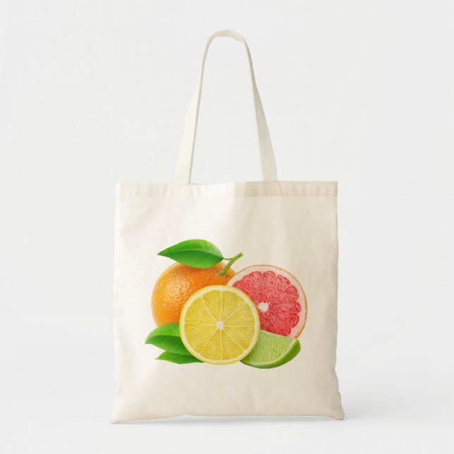 Bolsa Tote Frutas de Citrus (Frente)