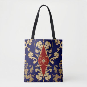 Bolsa Tote Frutas de Pear Elegantes: Vintage Invisível
