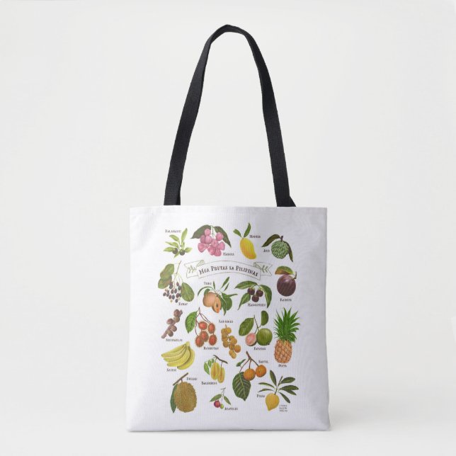 Bolsa Tote Frutas nas Filipinas (Frente)