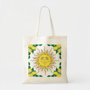 Bolsa Tote Frutas Tropicais De Limão, Face Solar.